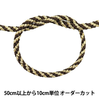 [來自數量5] 工藝繩 “ la腳的江戶代碼圓弦茶x金745號123-18” darin darling