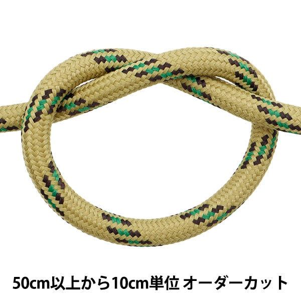 [來自數量5] 工藝繩 “室外代碼寬度寬度約為6mm，黃色YKT-3D” KOKKA