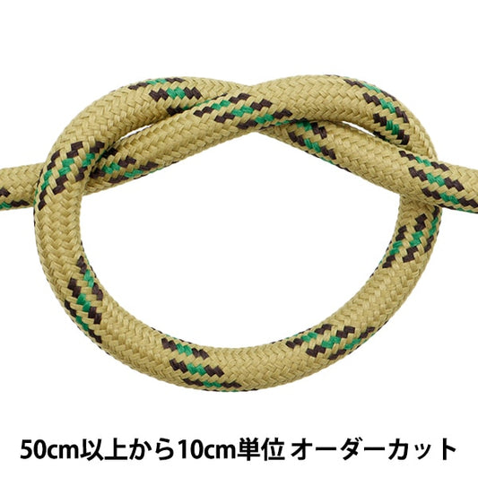 [來自數量5] 工藝繩 “室外代碼寬度寬度約為6mm，黃色YKT-3D” KOKKA