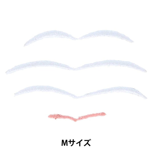 补丁 “伍德尔的脸补丁 M尺寸眉毛分类白色2 NUIW-38] KIYOHARA