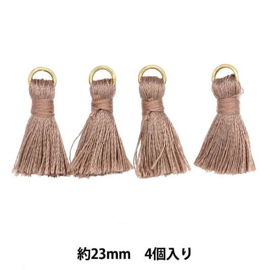 手工藝品零件“帶4個迷你流甦的摩卡TMT-7”