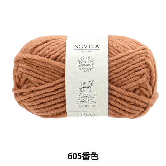 秋冬纱线 “ Novita Hygge Wool 605 No. Color Tea” Novita Novita