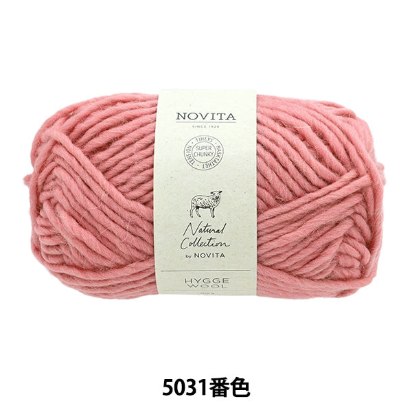秋冬纱线 “ Novita Hygge Wool 5031 No.Flamingo” Novita Novita