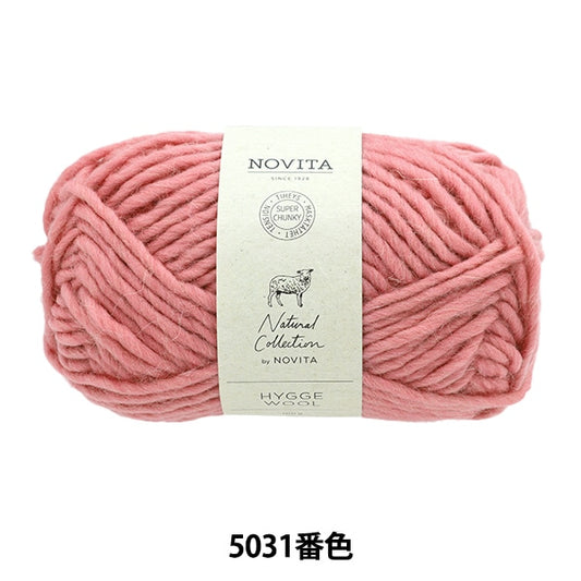 秋冬纱线 “ Novita Hygge Wool 5031 No.Flamingo” Novita Novita