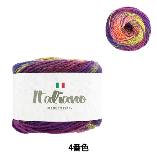 Fall and winterYarn "Italiano 4th color" WORLD FESTA World Festa