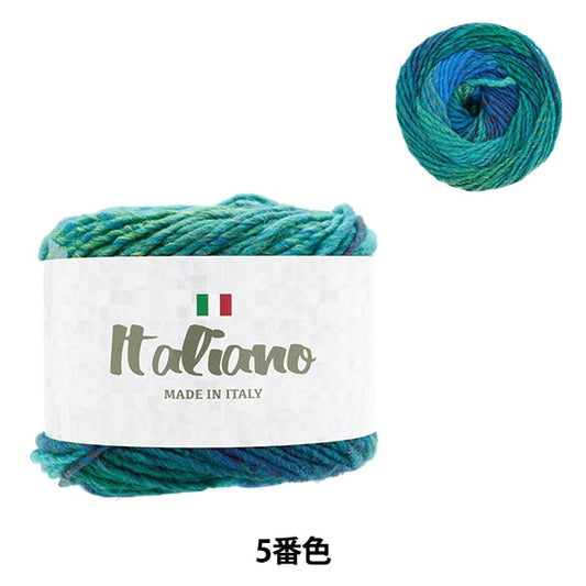 Fall and winterYarn "Italiano 5th color" WORLD FESTA World Festa