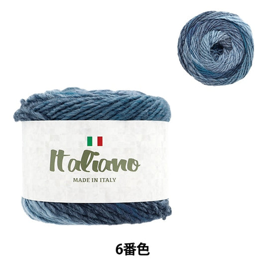 Fall and winterYarn "Italiano 6th color" WORLD FESTA World Festa