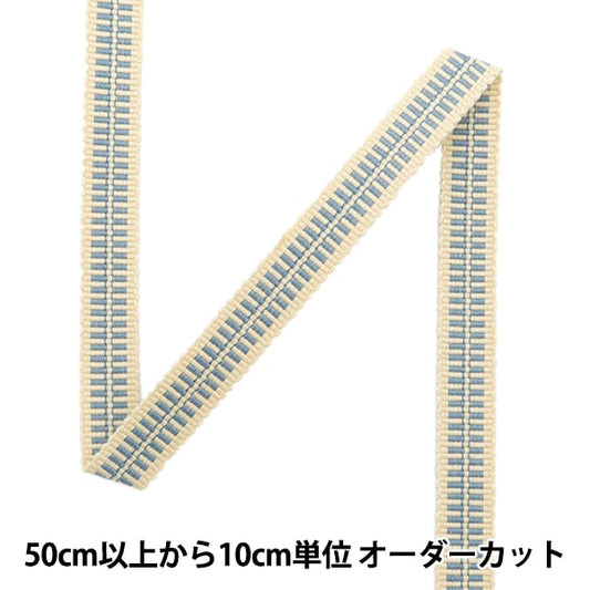 [来自数量5] 工艺绳 “ Sanada String棉花平面绳子4分钟宽度约1.2厘米206颜色”
