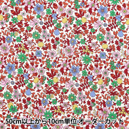 [From quantity 5] Fabric "Liberty Fabric Tana lawn Fruit Punch 3634194-24CU] Liberty Japan