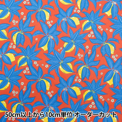 [From quantity 5] Fabric "Liberty Fabric Tana lawn Citropress 3634195-24CU] Liberty Japan