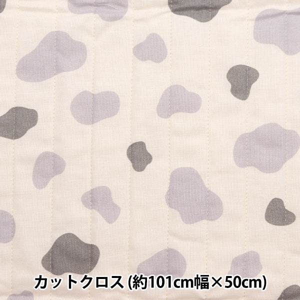 Fabric 『SheetingQuilt Cut Cloth Approximately 101cm x 50cm Milk Latte Mou Ivory MLJS50-08A]