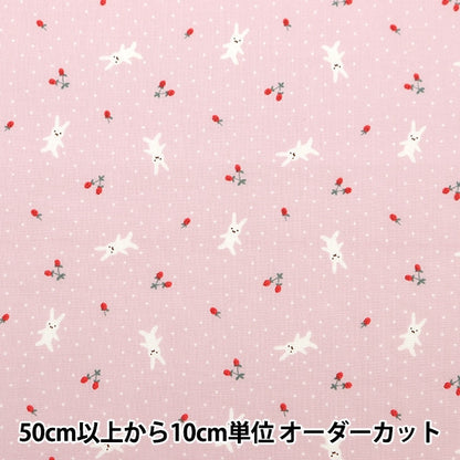 [來自數量5] 織物 『府綢 HOSY COLLUCTY RABBIT DH11989S-G]
