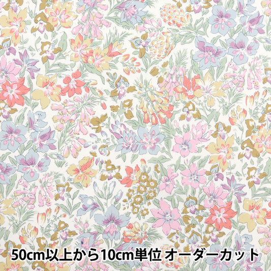 [来自数量5] 织物 “自由织物有机塔纳草坪 弓157J901-C] Liberty Japan