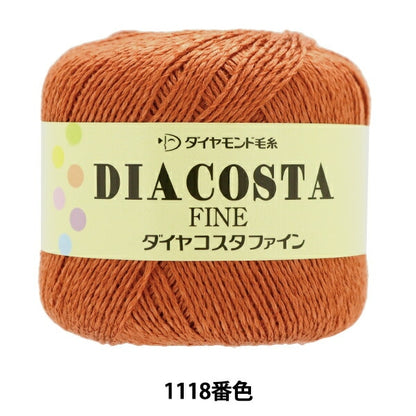 春夏纱线 “钻石哥斯达黎加精细1118彩色媒介” DIAMOND KNITTING YARN