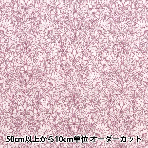 [來自數量5] 織物 “自由結構 塔納草坪 花卉種族1224123-J24C] Liberty Japan