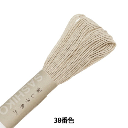 绣花线“ Sashiko Thread 38颜色（单颜色）” Olympus