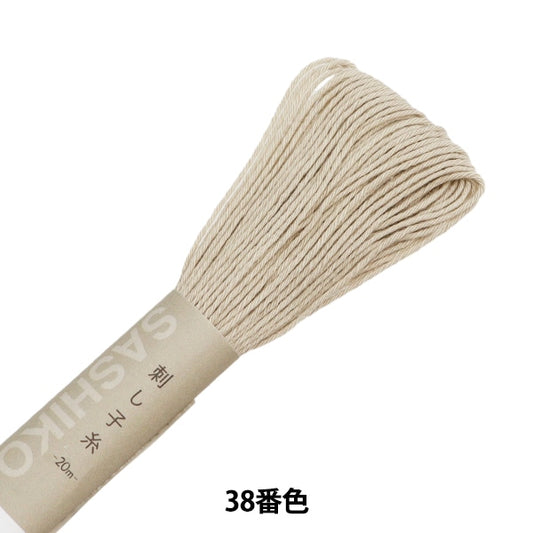 绣花线“ Sashiko Thread 38颜色（单颜色）” Olympus