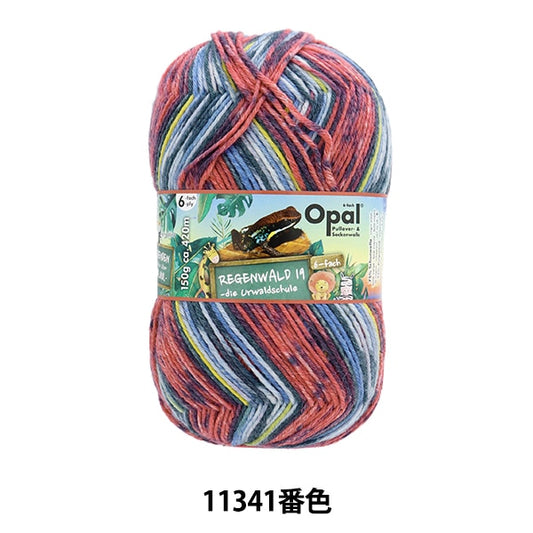 袜子纱线 纱线 “ Reugenwalt 19 6ply 11341颜色”蛋白石蛋白石