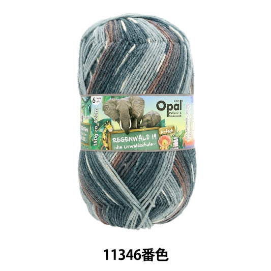 袜子纱线 纱线 “ Reugenwalt 19 6ply 11346 No. opal蛋白石
