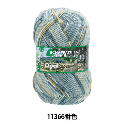袜子纱线 纱线 “ Sharf Partary 15 4ply 11366”蛋白石蛋白石