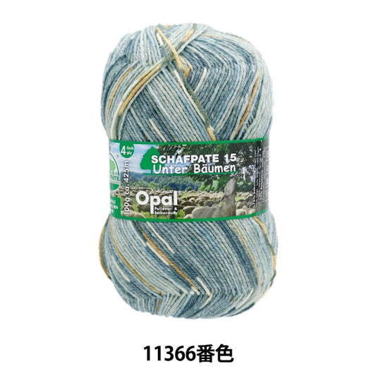袜子纱线 纱线 “ Sharf Partary 15 4ply 11366”蛋白石蛋白石