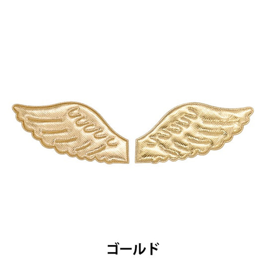 Handicraft parts "Decoration parts Hane Gold 10-4293"