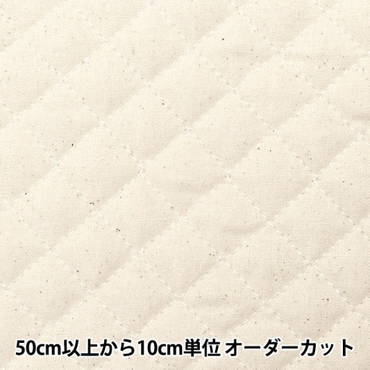 [From quantity 5] Fabric 『SheetingKilting behindFabricNone Natural QS-YSC-10NA "