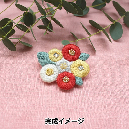 刺绣套件“ K.Omono花园花园小套件红色phc-118-1”零件和平