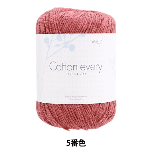春夏纱线 “每5颜色的棉花玫瑰粉红色”世界节日世界节日