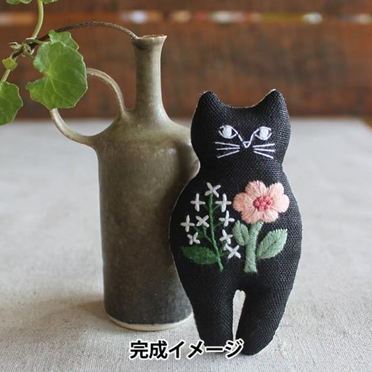 刺绣套件“ nekogao刺绣胸针bouquet phc-124-4”零件和平