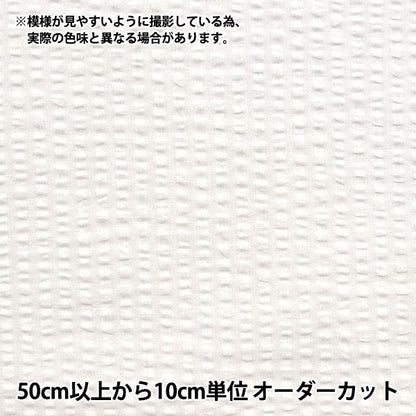 [From quantity 5] Fabric "Wavy Sheer Salt Reduced White Salt-176WH"