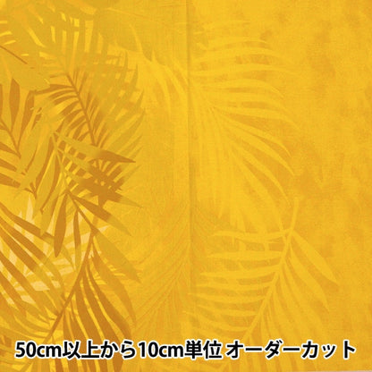 [来自数量5] 织物 “ Maunaroa T/C HAWAII AMPLINT等级黄色YFOP0338”