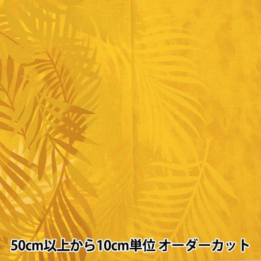 [来自数量5] 织物 “ Maunaroa T/C HAWAII AMPLINT等级黄色YFOP0338”