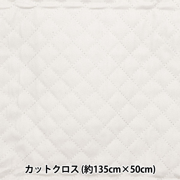 Fabric "Super superWater repellentTwill quiltCut Cloth Approximately 135cm x 50cm White CQPL-TWTC-WH]