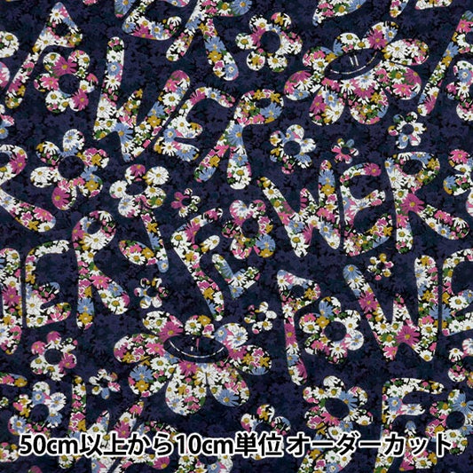 [来自数量5] 织物 “自由结构 塔纳草坪 花力量3634241-24CU] Liberty Japan