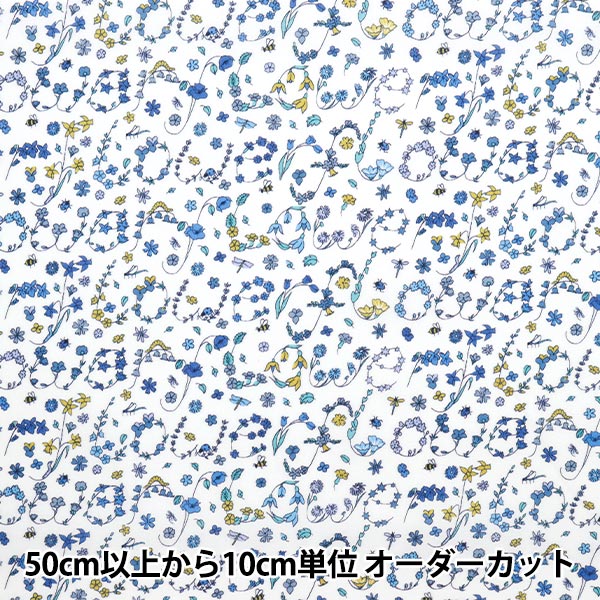 [来自数量5] 织物 “自由结构 塔纳草坪 Ingu Blitz花园3634248-24CU] Liberty Japan