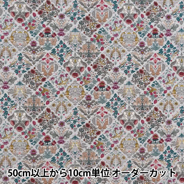 [来自数量5] 织物 『板材织物 艺术nouvo sin fony块花图案SS-2402-1b]