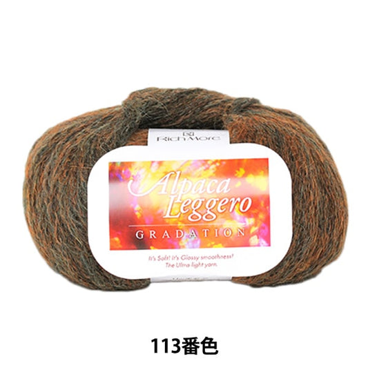 秋冬纱线 『羊驼毛联盟登录113颜色“ Richmore Rich More