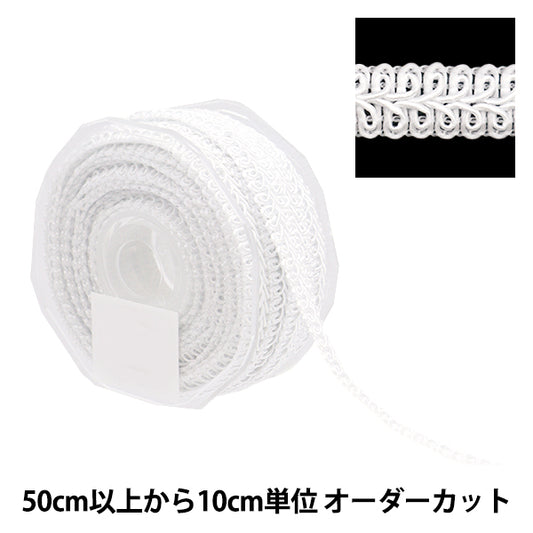 [From quantity 5] HandicraftTrim 『Glitter trim White 18883"