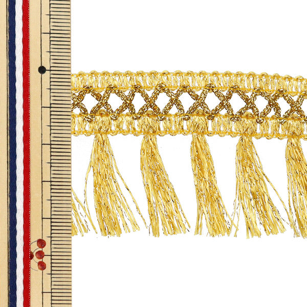 [From quantity 5] HandicraftTrim 『Glitter trim Gold 10437"