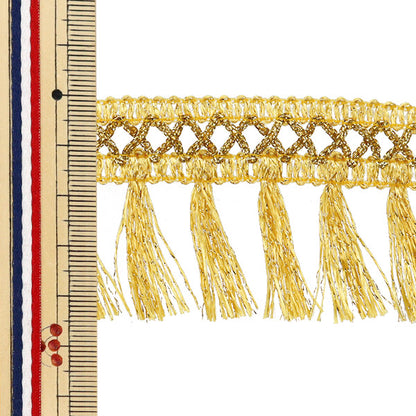 [From quantity 5] HandicraftTrim 『Glitter trim Gold 10437"