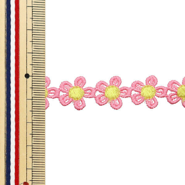 [Quantity starting from 5] HandicraftsTrim "raceTrim Pink x Yellow ISY-6-24-69"