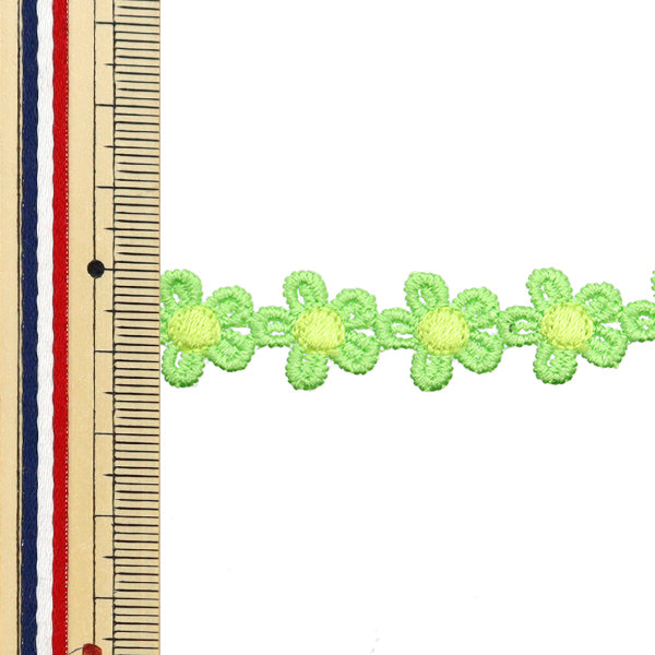 [Quantity starting from 5] HandicraftsTrim "raceTrim Green x Yellow ISY-6-24-94"