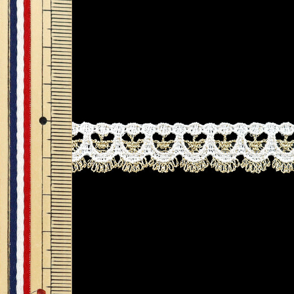 [Quantity starting from 5] HandicraftsTrim "raceTrim White ISY-6-24-105"