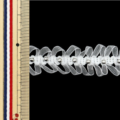 [Quantity starting from 5] HandicraftsTrim "raceTrim White ISY-6-24-125"