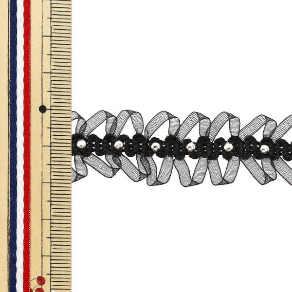 [Quantity starting from 5] HandicraftsTrim "raceTrim Black ISY-6-24-126"