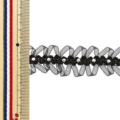 [Quantity starting from 5] HandicraftsTrim "raceTrim Black ISY-6-24-126"