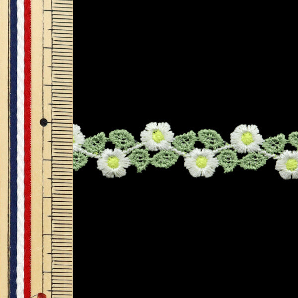 [Quantity starting from 5] HandicraftsTrim "raceTrim White ISY-6-24-77"