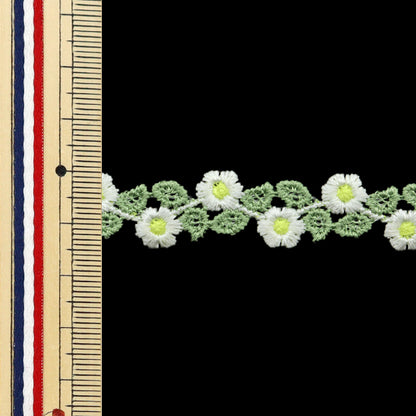 [Quantity starting from 5] HandicraftsTrim "raceTrim White ISY-6-24-77"