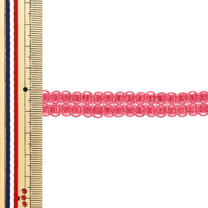 [Quantity starting from 5] HandicraftsTrim 『Glitter trim Approx. 1.5cm wide Pink color 22 22021-22"